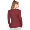 imageWomens Oh So Soft Pullover Long Sleeve Top  2 Pack  Base Layer Small to 3XBurgundy