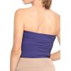 imageWomens Regular and Plus Size Crop Tube Top  Sizes Small  5X  Made in The USANavy Blue