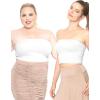 imageWomens Regular and Plus Size Crop Tube Top  Sizes Small  5X  Made in The USAWhite