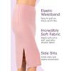 imageWomens and Plus Oh So Soft Midi Skirt with Side Slits