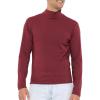 Burgundy Ribbed