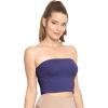 imageWomens Regular and Plus Size Crop Tube Top  Sizes Small  5X  Made in The USANavy Blue