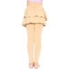 imageSTRETCH IS COMFORT Girls Oh So Soft Ruffle Tutu Skirt w Builtin LeggingsBeige