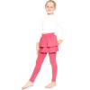 imageSTRETCH IS COMFORT Girls Oh So Soft Ruffle Tutu Skirt w Builtin LeggingsHot Pink