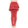 imageSTRETCH IS COMFORT Girls Oh So Soft Ruffle Tutu Skirt w Builtin LeggingsRed