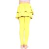 imageSTRETCH IS COMFORT Girls Oh So Soft Ruffle Tutu Skirt w Builtin LeggingsYellow