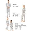 imageSTRETCH IS COMFORT Matching Family Christmas Holiday Set for Adults Kids ToddlerBuffalo Plaid