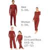 imageSTRETCH IS COMFORT Matching Family Christmas Holiday Set for Adults Kids ToddlerBuffalo Plaid