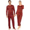 imageSTRETCH IS COMFORT Matching Family Christmas Holiday Set for Adults Kids ToddlerBuffalo Plaid