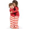imageSTRETCH IS COMFORT Matching Family Christmas Holiday Set for Adults Kids ToddlerRed  Red White Stripes