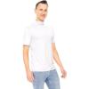 imageSTRETCH IS COMFORT Mens Oh So Soft Luxe Mock Neck Turtleneck Sleeveless and Short Sleeve Shirt Casual Pullover Top  S5XWhite