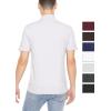 imageSTRETCH IS COMFORT Mens Oh So Soft Luxe Mock Neck Turtleneck Sleeveless and Short Sleeve Shirt Casual Pullover Top  S5XWhite