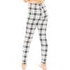 imageSTRETCH IS COMFORT Oh So Soft Youth Girls Print Leggings  Sizes 416Black White Plaid