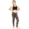 imageSTRETCH IS COMFORT Oh So Soft Youth Girls Print Leggings  Sizes 416Brown Leopard