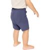 imageSTRETCH IS COMFORT Toddler Infant Play Shorts Made in USA  2 Pack  324monthsBlack  Navy Blue