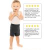 imageSTRETCH IS COMFORT Toddler Infant Play Shorts Made in USA  2 Pack  324monthsBlack  Navy Blue