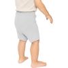 imageSTRETCH IS COMFORT Toddler Infant Play Shorts Made in USA  2 Pack  324monthsHeather  Heather