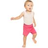 imageSTRETCH IS COMFORT Toddler Infant Play Shorts Made in USA  2 Pack  324monthsHot Pink  Hot Pink