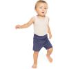 imageSTRETCH IS COMFORT Toddler Infant Play Shorts Made in USA  2 Pack  324monthsNavy  Navy