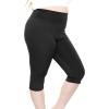 imageSTRETCH IS COMFORT Womens and Plus Size Ultra Flex Leggings  Knee ampamp AnkleBlack