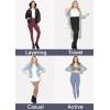 imageSTRETCH IS COMFORT Womens and Plus Size Ultra Flex Leggings  Knee ampamp AnkleMocha