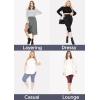 imageSTRETCH IS COMFORT Womens and Plus Size Ultra Flex Leggings  Knee ampamp AnkleMocha