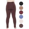 imageSTRETCH IS COMFORT Womens and Plus Size Ultra Flex Leggings  Knee ampamp AnkleSienna Brown