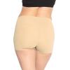 imageWomens and Plus Size High Waist Nylon Stretch Performance Booty Shorts  S3XBeige