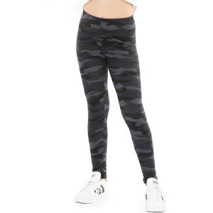 imageSTRETCH IS COMFORT Oh So Soft Youth Girls Print Leggings  Sizes 416Black Camo