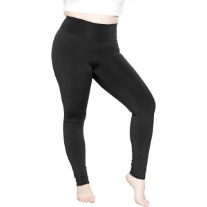 imageSTRETCH IS COMFORT Womens and Plus Size Ultra Flex Leggings  Knee ampamp AnkleBlack