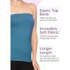 imageSTRETCH IS COMFORT Womens ampamp Plus Mid and Long Length Tube Top  X Small  5XBlack Sparkle