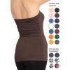 imageSTRETCH IS COMFORT Womens ampamp Plus Mid and Long Length Tube Top  X Small  5XBrown