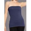 imageSTRETCH IS COMFORT Womens ampamp Plus Mid and Long Length Tube Top  X Small  5XNavy Blue