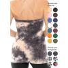 imageSTRETCH IS COMFORT Womens ampamp Plus Mid and Long Length Tube Top  X Small  5XNavy Tie Dye