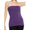 imageSTRETCH IS COMFORT Womens ampamp Plus Mid and Long Length Tube Top  X Small  5XPurple