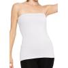 imageSTRETCH IS COMFORT Womens ampamp Plus Mid and Long Length Tube Top  X Small  5XWhite
