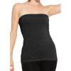 imageSTRETCH IS COMFORT Womens ampamp Plus Mid and Long Length Tube Top  X Small  5XBlack Sparkle