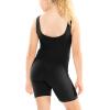 imageSTRETCH IS COMFORT Teamwear Girls Cotton Tank UnitardBlack Biketard