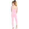 imageSTRETCH IS COMFORT Teamwear Girls Cotton Tank UnitardLight Pink