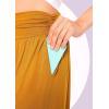 imageWomens Stretch Rayon Cropped Gaucho and Long Gaucho Pants with Pockets  Small5XBlack