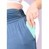 imageWomens Stretch Rayon Cropped Gaucho and Long Gaucho Pants with Pockets  Small5XRed