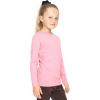 imageSTRETCH IS COMFORT Girls Oh So Soft Mystique and Prints Long Sleeve Crew Neck TopPink Daisies