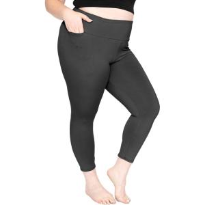 imageSTRETCH IS COMFORT Women and Plus Size Oh So Soft High Waist Crop Leggings with Pocket