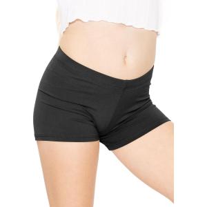 imageYouth Girls Stretch Cotton Booty ShortsBlack