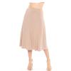 imageKnee Length and Midi ALine Flowy Skirt  Comfortable Clothes for Women  S5XBeige
