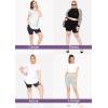 imageSTRETCH IS COMFORT Women and Plus Size High Waist Biker Shorts Full and Knee Length Leggings with PocketHeather Gray