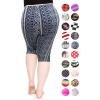 imageSTRETCH IS COMFORT Womens Plus Size Knee ampamp Full Length Leggings  XLarge  7XBoho Blue Chakra