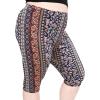 imageSTRETCH IS COMFORT Womens Plus Size Knee ampamp Full Length Leggings  XLarge  7XBoho Natural Floral