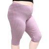 imageSTRETCH IS COMFORT Womens Plus Size Knee ampamp Full Length Leggings  XLarge  7XPink Gingham
