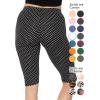 imageSTRETCH IS COMFORT Womens Plus Size Knee ampamp Full Length Leggings  XLarge  7XPolka Dot